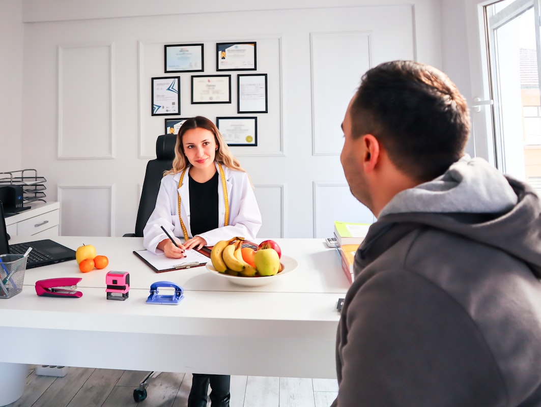 Male nutrition and healthy lifestyle